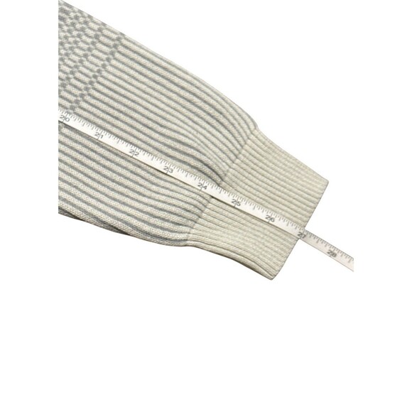 Alfani Sweater Men's XL Ribbed Knit Ombre Striped Pullover Cotton Preppy Winter - Picture 7 of 10